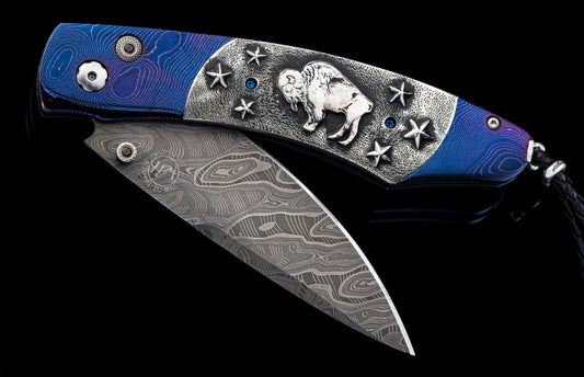William Henry KNIVES B12 Buffalo Nickel III