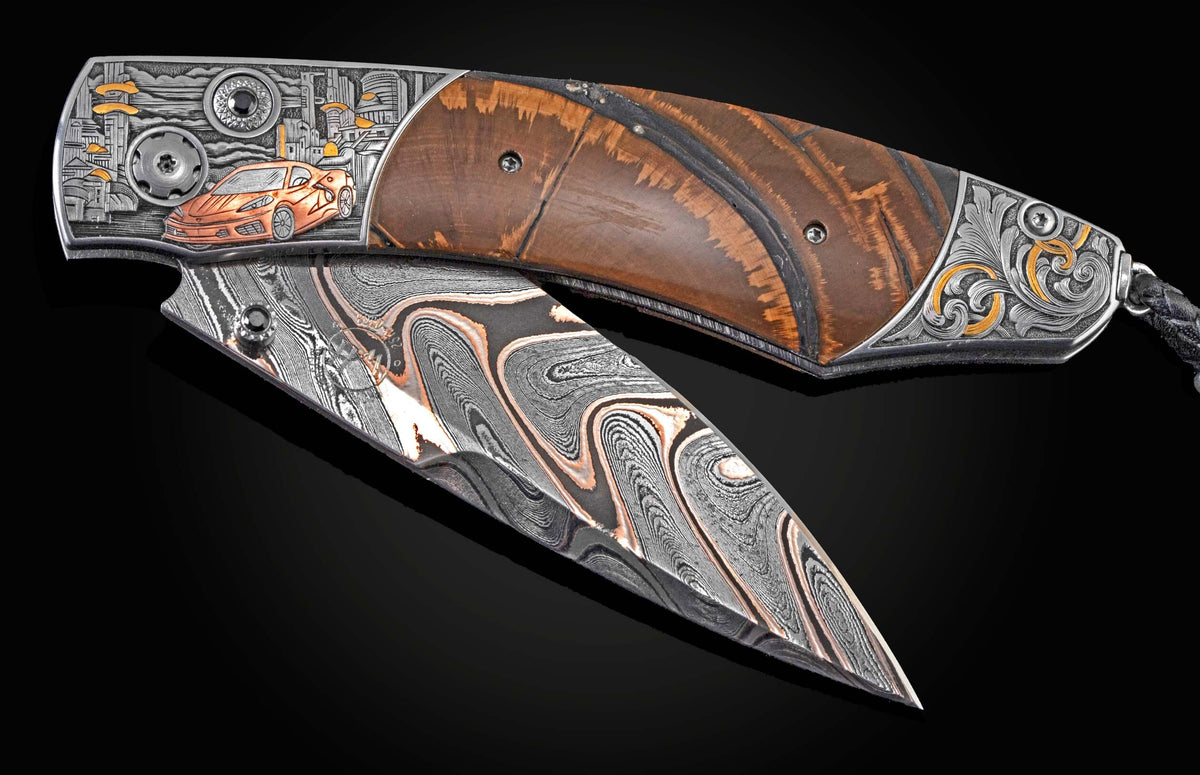 William Henry KNIVES B12 C8 Corvette