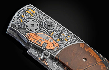 William Henry KNIVES B12 C8 Corvette