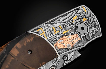 William Henry KNIVES B12 C8 Corvette