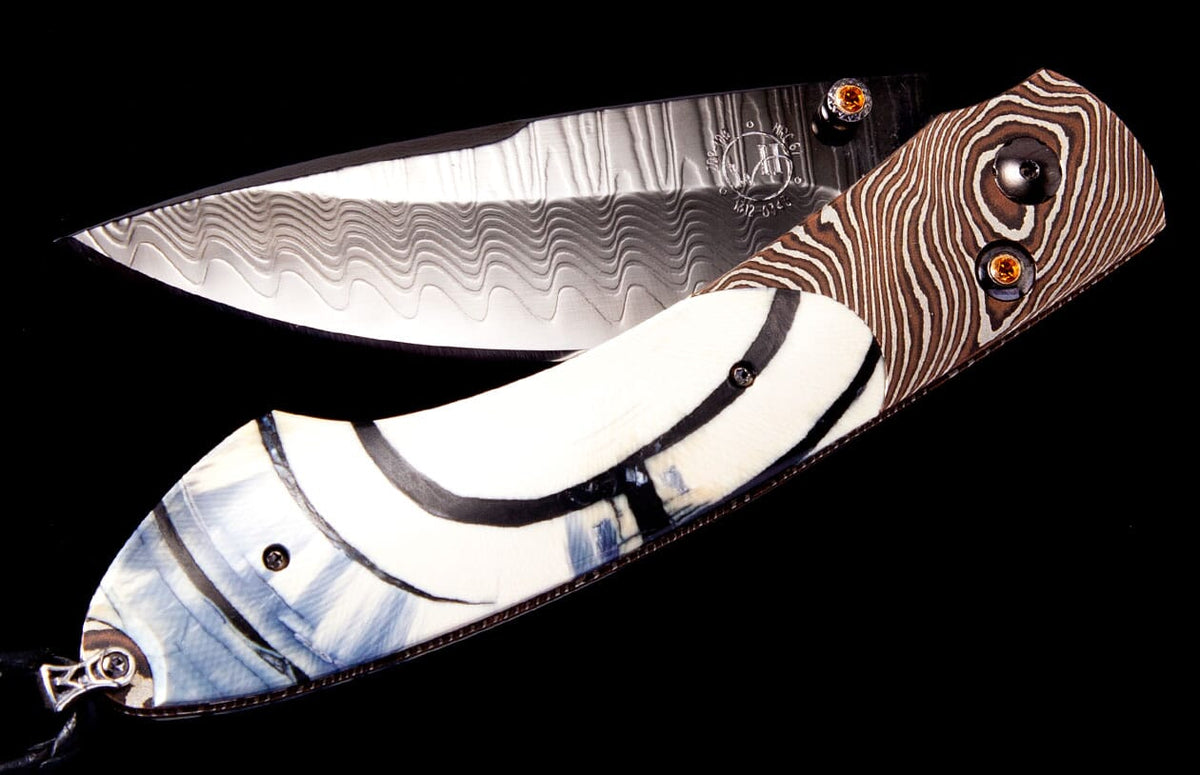 William Henry KNIVES Carefree Buffalo Ring Cut B12 CAREFREE BUFFALO RING CUT