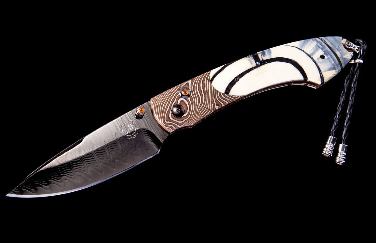 William Henry KNIVES Carefree Buffalo Ring Cut B12 CAREFREE BUFFALO RING CUT