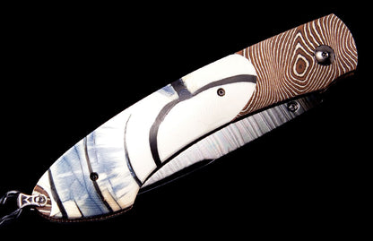 William Henry KNIVES Carefree Buffalo Ring Cut B12 CAREFREE BUFFALO RING CUT