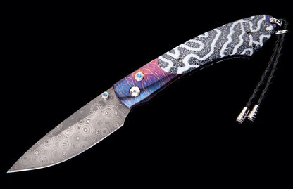 William Henry KNIVES Carefree Buffalo Ultra Marine B12 CFB ULTRA MARINE