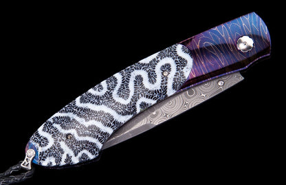 William Henry KNIVES Carefree Buffalo Ultra Marine B12 CFB ULTRA MARINE