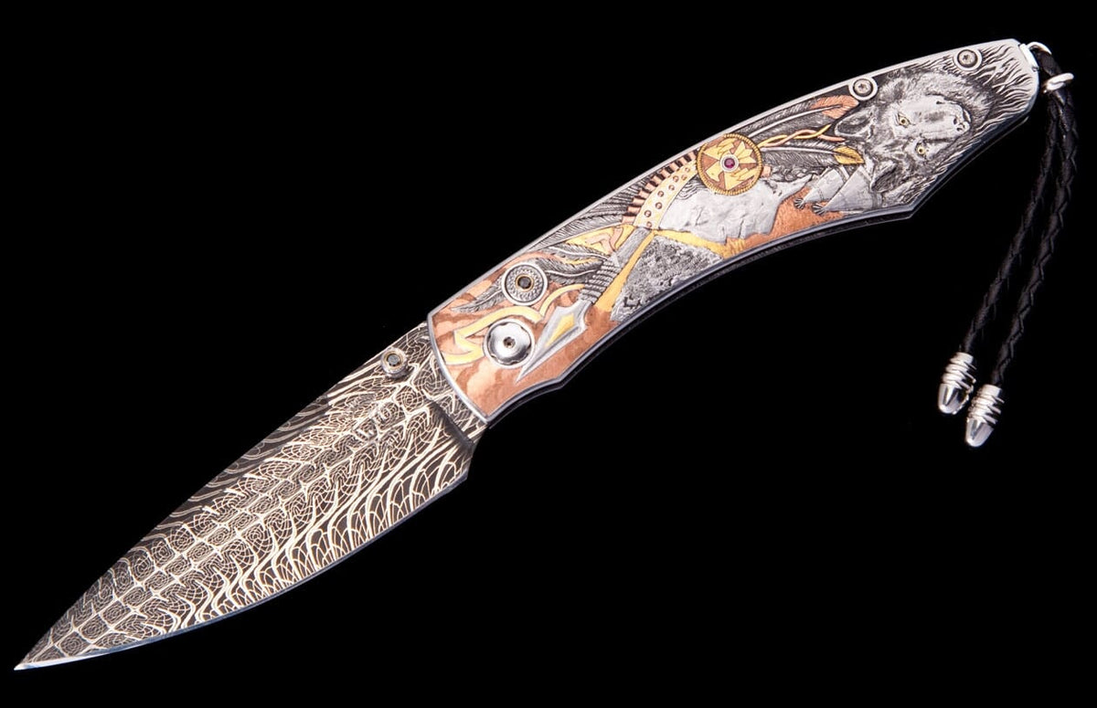 William Henry KNIVES Courage B12 COURAGE