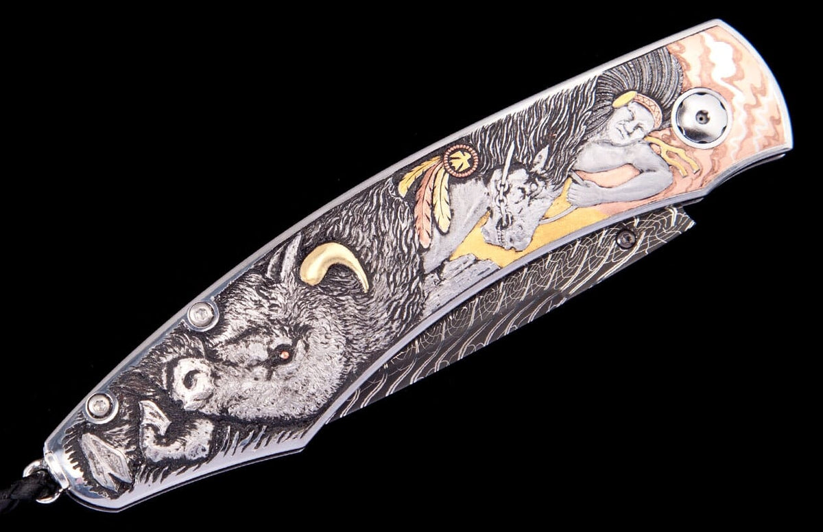 William Henry KNIVES Courage B12 COURAGE
