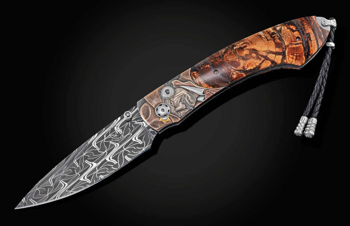William Henry KNIVES B12 Cowboy & Indian
