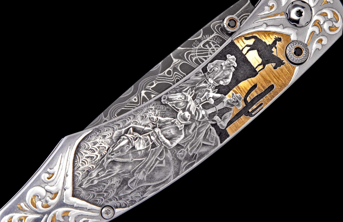 William Henry KNIVES B12 Cowboys