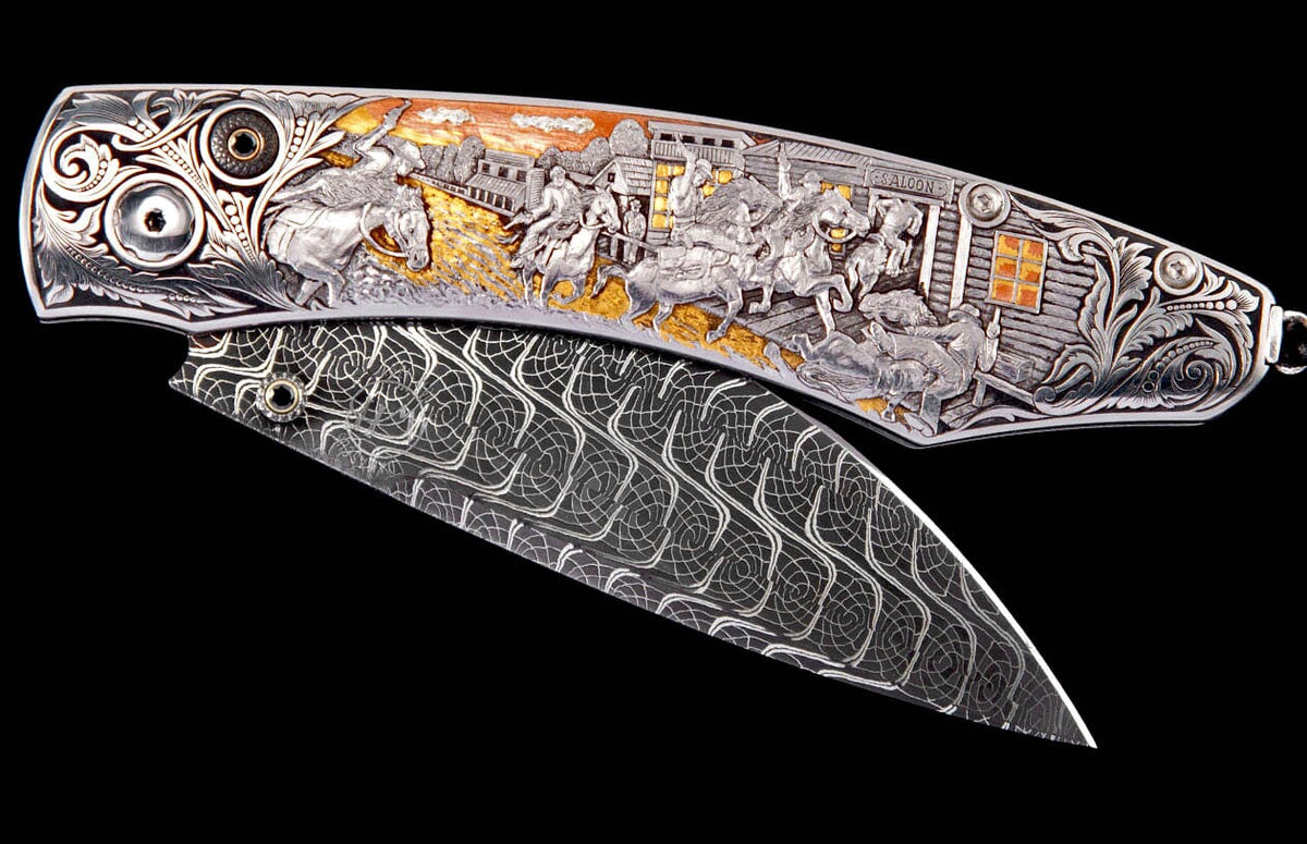 William Henry KNIVES B12 Cowboys & Indians