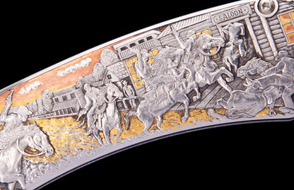 William Henry KNIVES B12 Cowboys & Indians