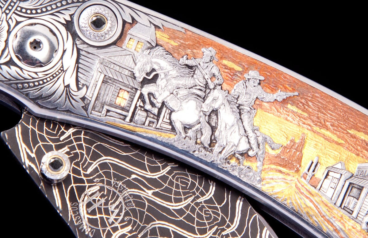 William Henry KNIVES B12 Cowboys & Indians II