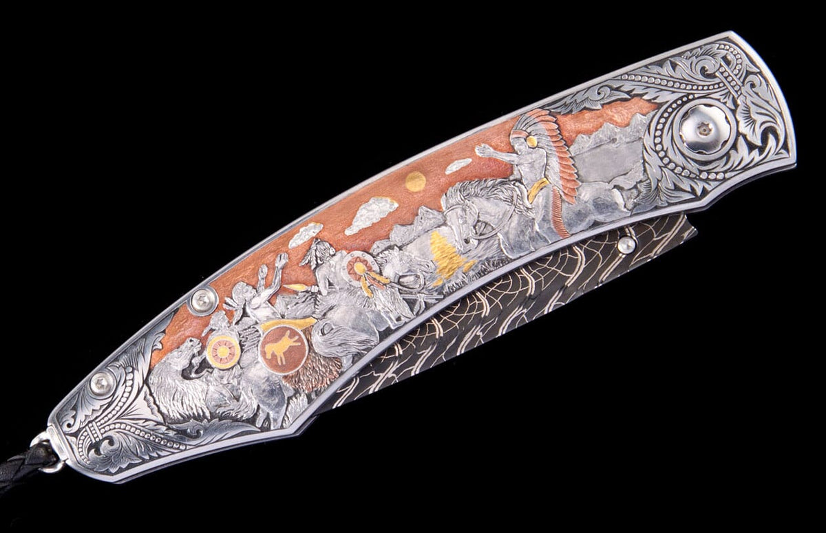 William Henry KNIVES B12 Cowboys & Indians II