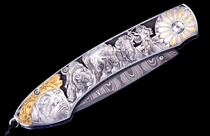 William Henry KNIVES Indian Chief B12 CUSTOM 042513