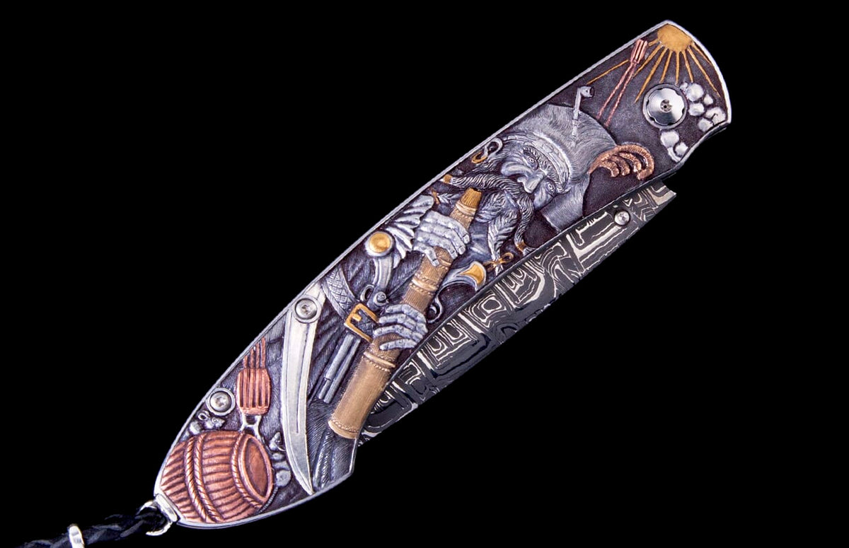 William Henry KNIVES Treasure Chest B12 CUSTOM 080813