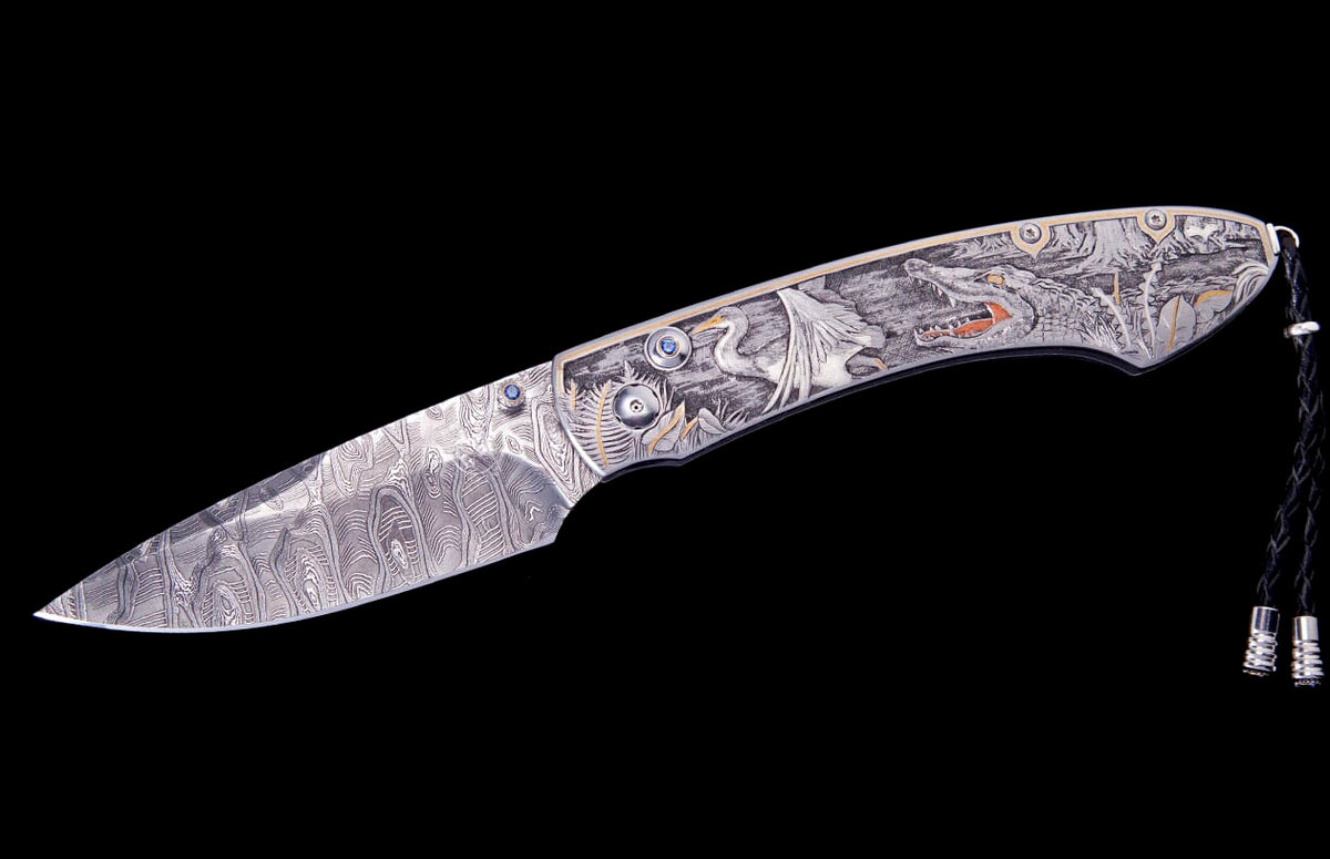 William Henry KNIVES Gator Bayou B12 CUSTOM 081313