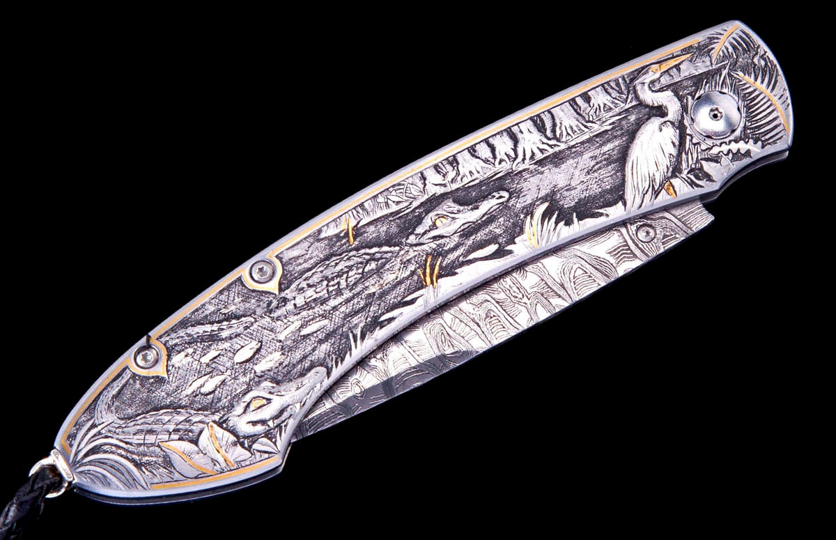 William Henry KNIVES Gator Bayou B12 CUSTOM 081313