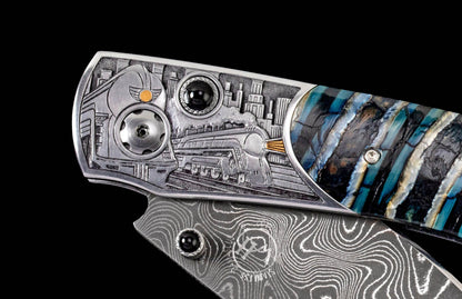 William Henry KNIVES B12 Deco Train