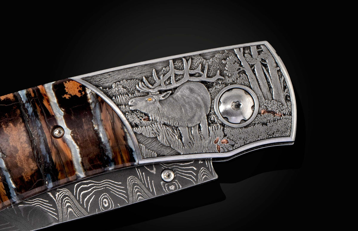 William Henry KNIVES B12 Elk Hunt