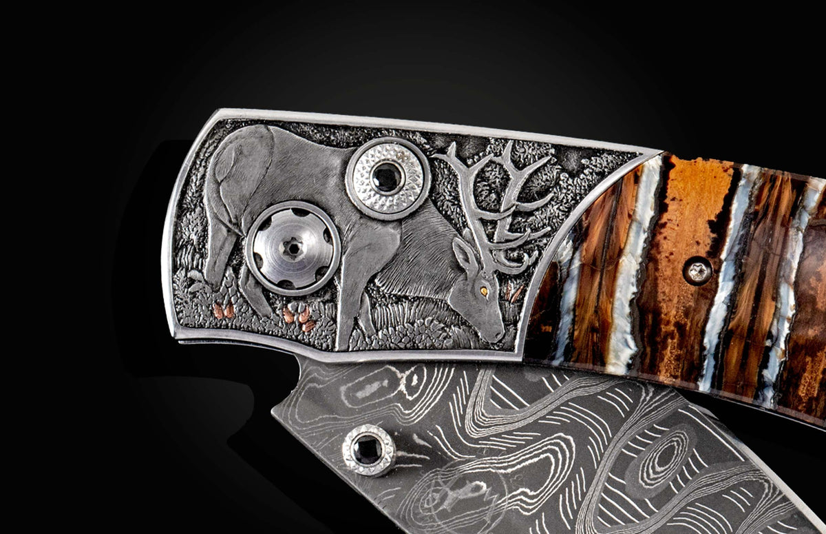 William Henry KNIVES B12 Elk Hunt