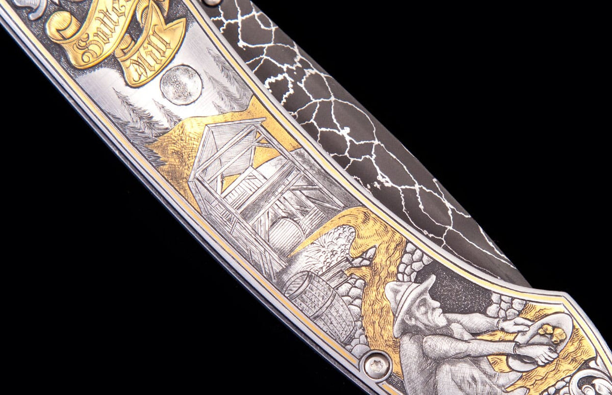 William Henry KNIVES B12 Gold Rush