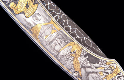 William Henry KNIVES B12 Gold Rush