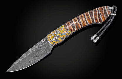 William Henry KNIVES B12 Gold Scroll