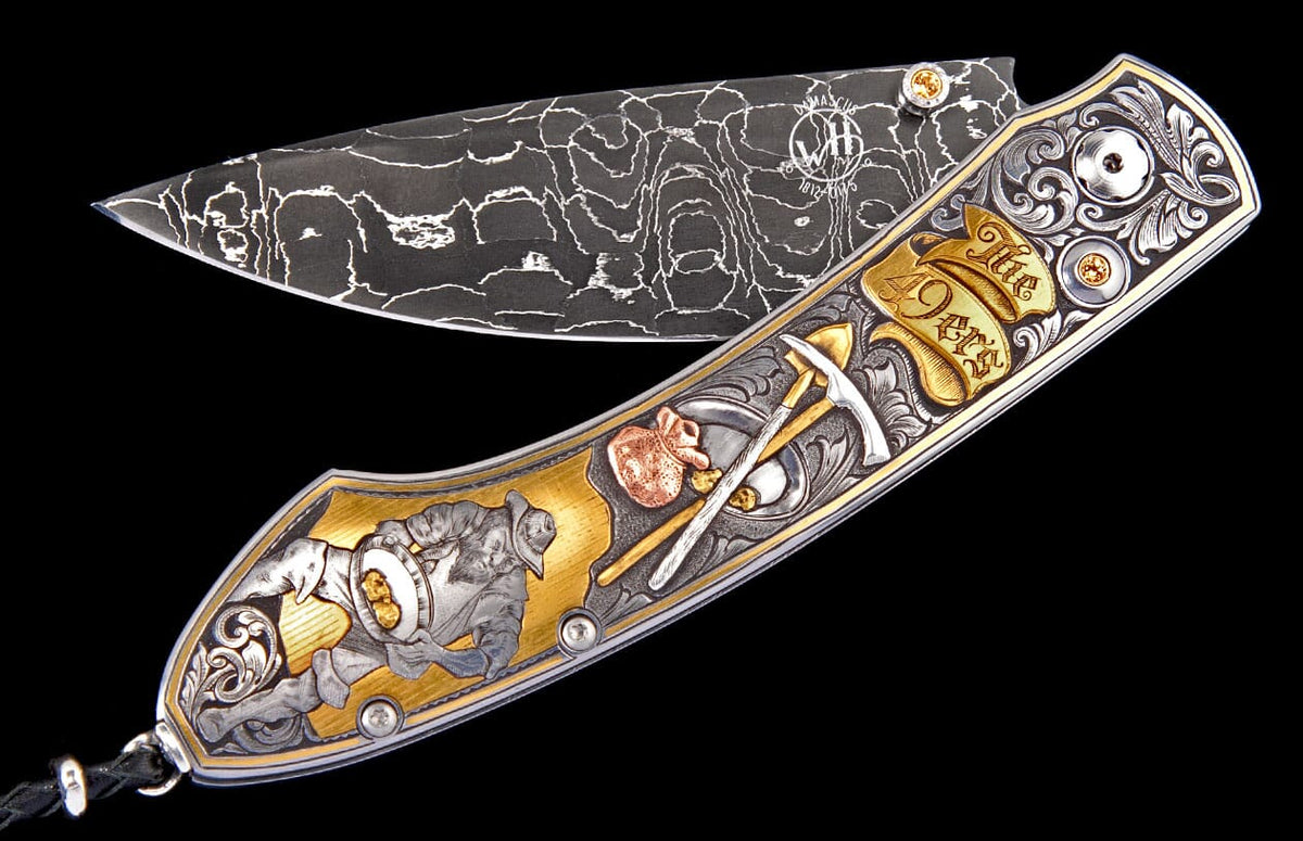 William Henry KNIVES B12 Gold Rush