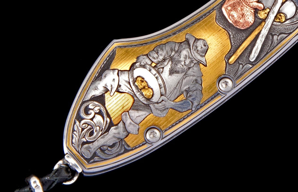 William Henry KNIVES B12 Gold Rush