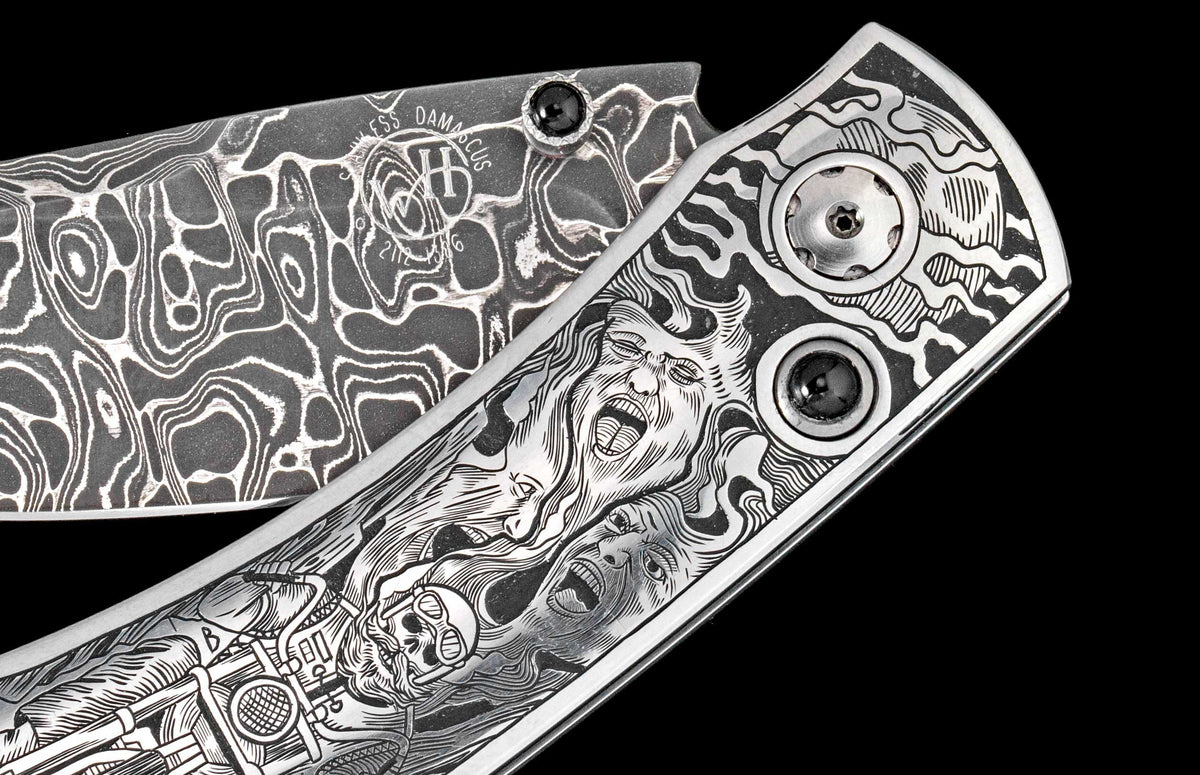 William Henry KNIVES B12 Hell on Wheels