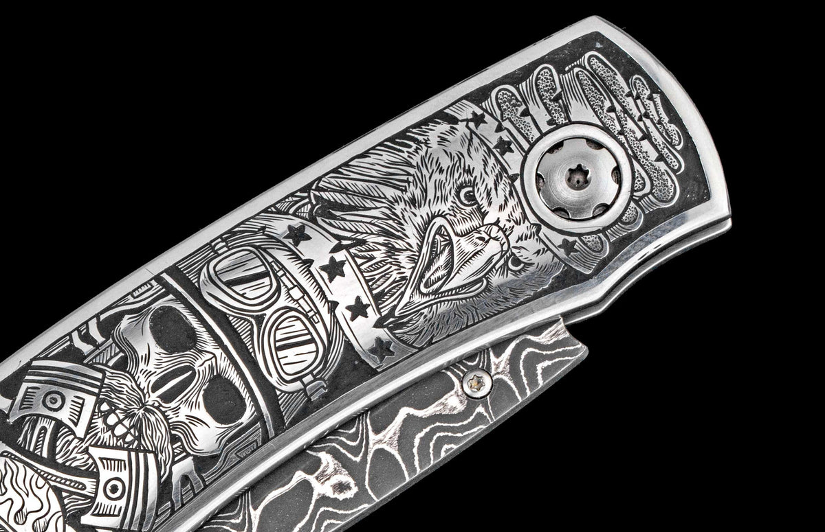 William Henry KNIVES B12 Hell on Wheels
