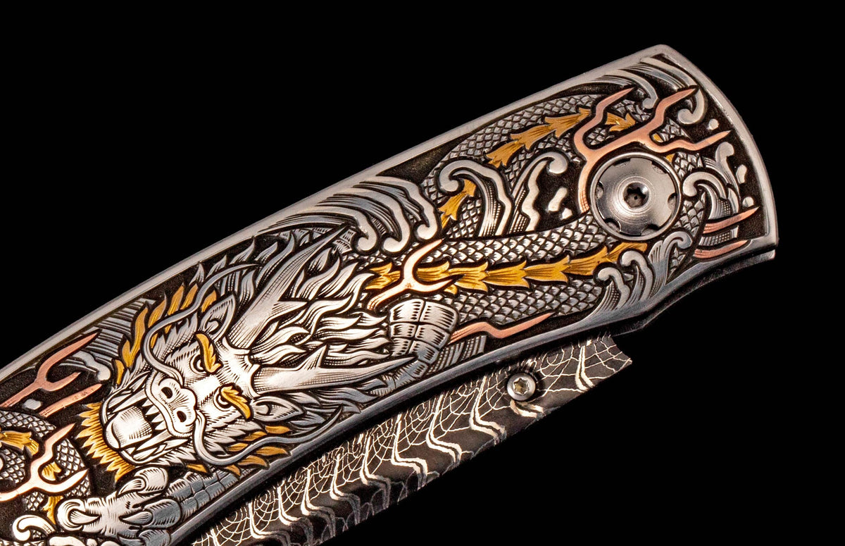 William Henry KNIVES B12 Horned Dragon