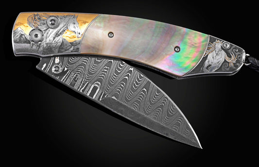William Henry KNIVES B12 Horses VI