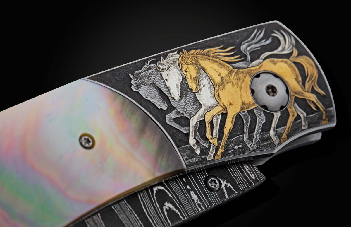 William Henry KNIVES B12 Horses VI