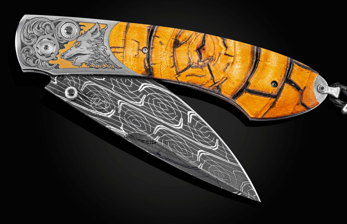 William Henry KNIVES B12 Howling Wolf II