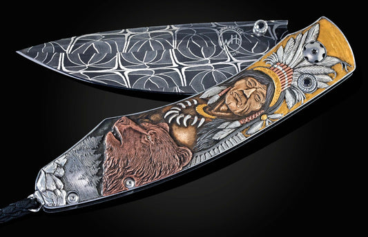 William Henry KNIVES B12 Indian Warriors