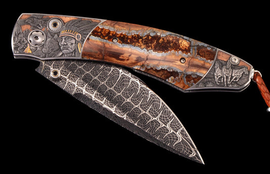 William Henry KNIVES B12 Indians & Cowboys
