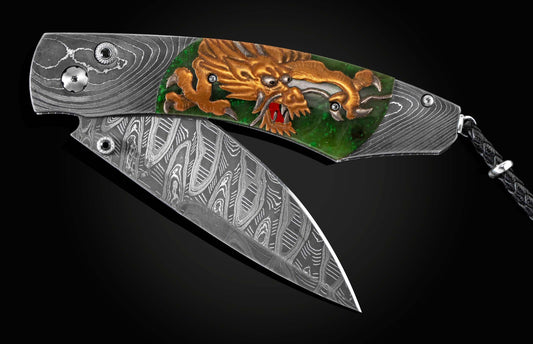 William Henry KNIVES B12 Jade Dragon