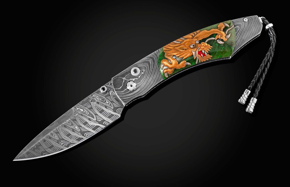 William Henry KNIVES B12 Jade Dragon