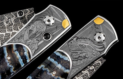 William Henry KNIVES B12 Knight and Dragon