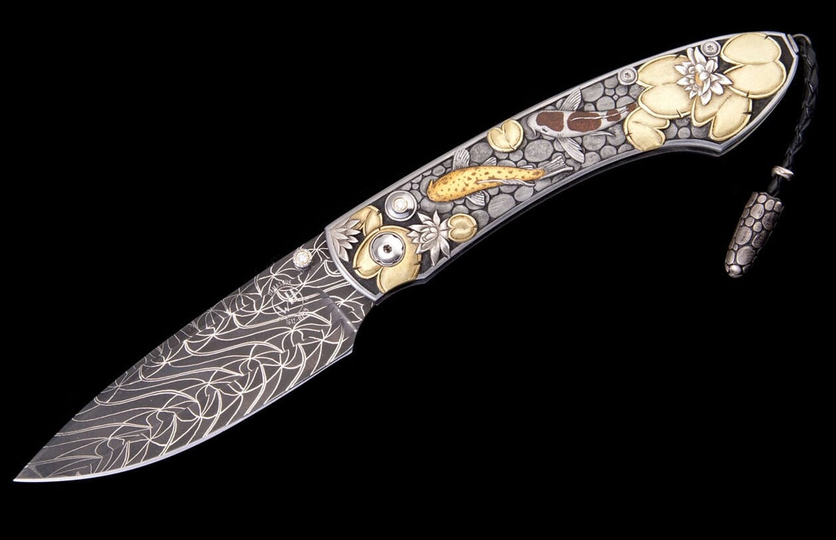 William Henry KNIVES Koi Pond B12 KOI POND
