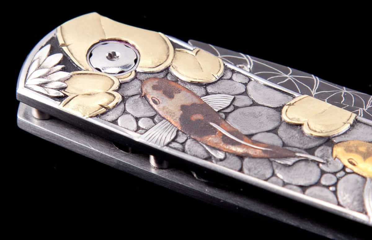 William Henry KNIVES Koi Pond B12 KOI POND