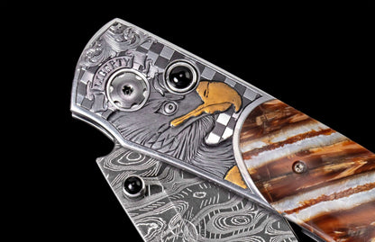 William Henry KNIVES Liberty & Justice B12 LIBERTY & JUSTICE