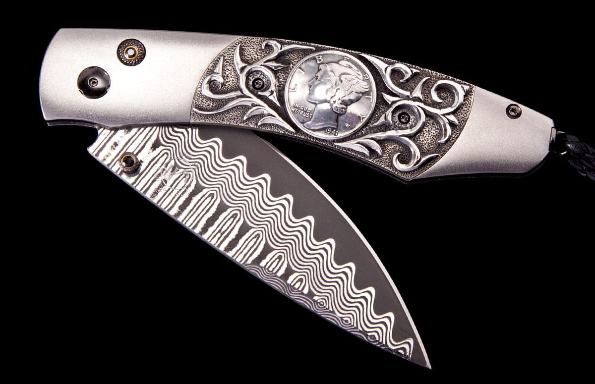William Henry KNIVES Mercury Dime B12 MERCURY DIME