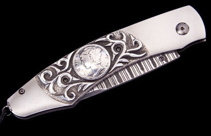 William Henry KNIVES Mercury Dime B12 MERCURY DIME