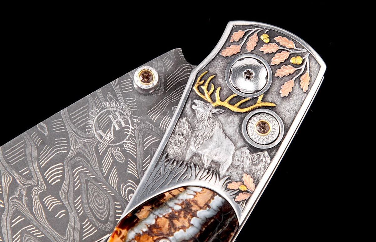 William Henry KNIVES B12 Mountain Elk