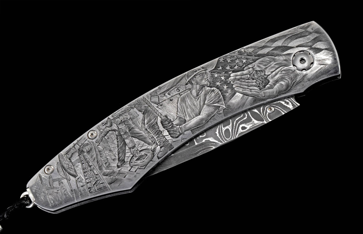 William Henry KNIVES B12 Oil