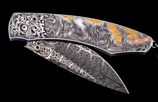 William Henry KNIVES B12 Open Range