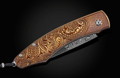 William Henry KNIVES B12 Paisley Bronze