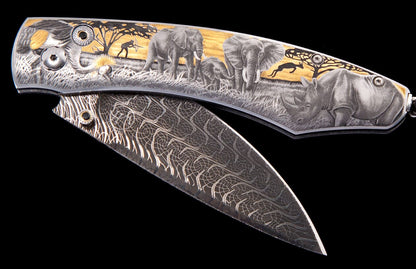 William Henry KNIVES B12 Safari